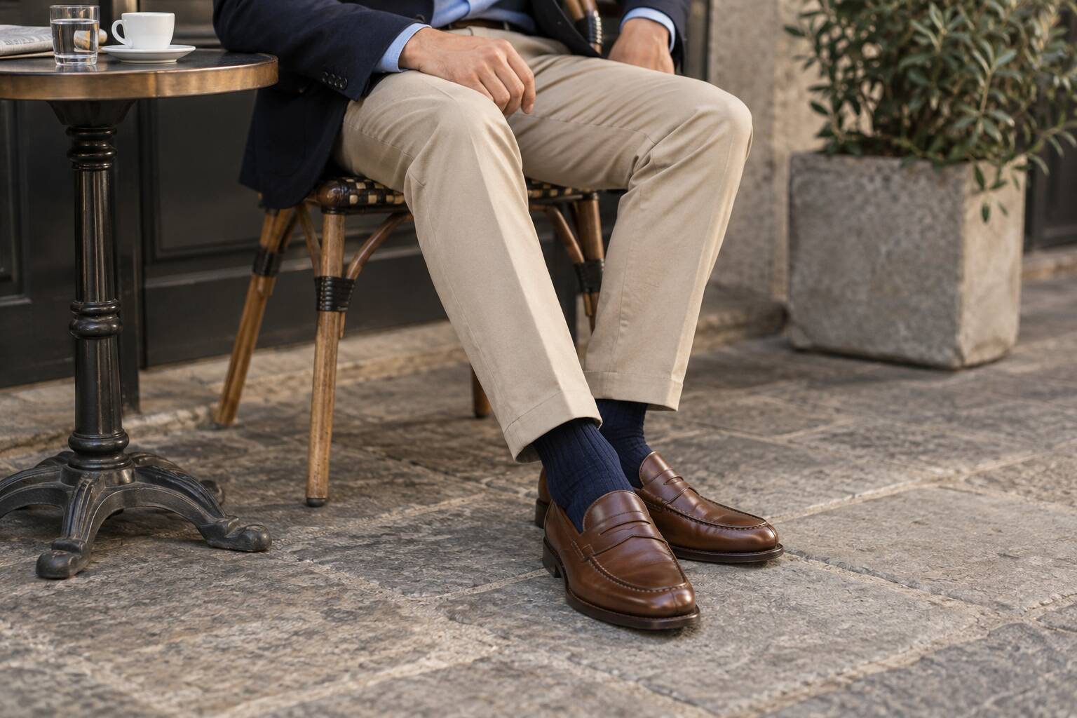 mocassins homme