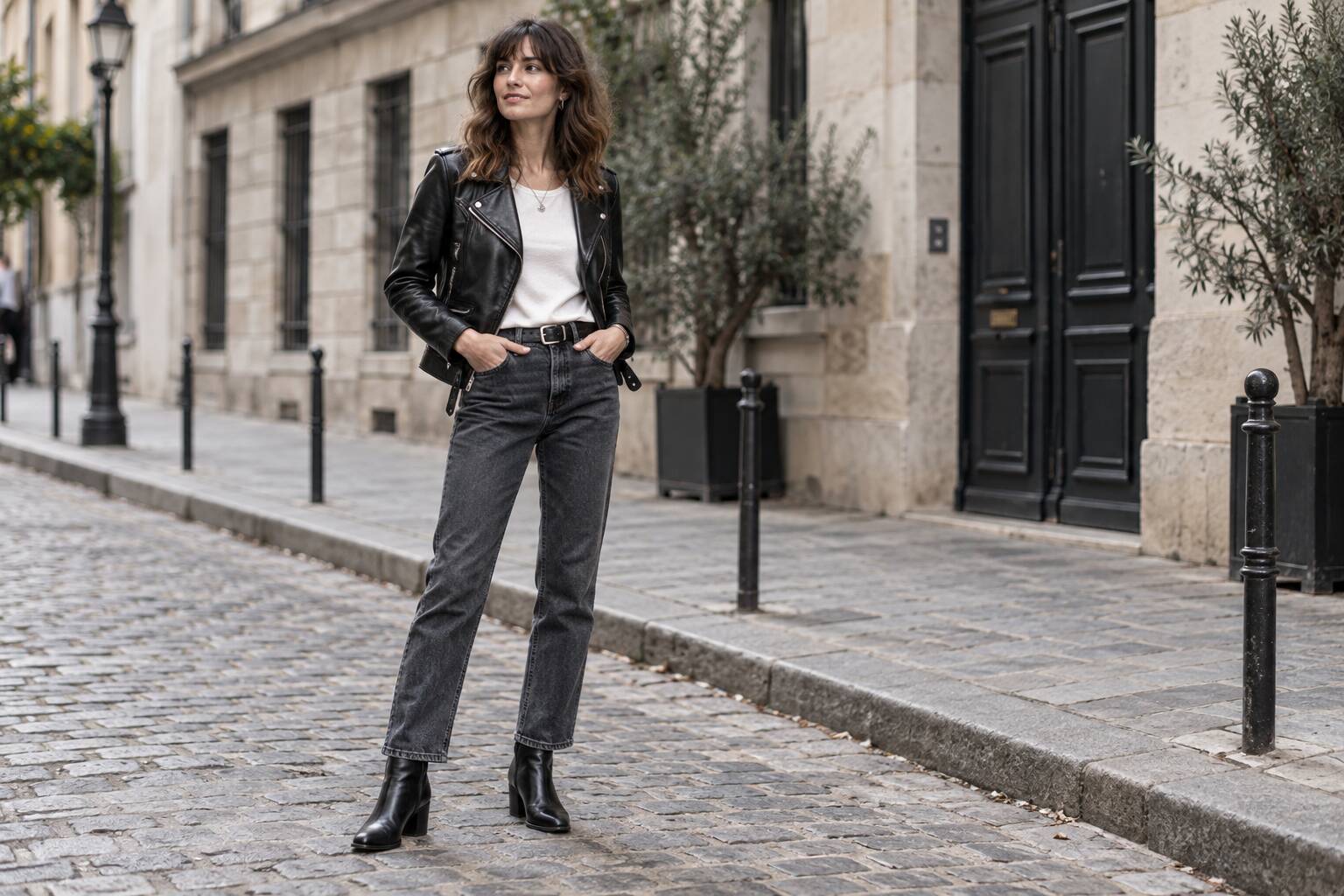 tenue rock femme